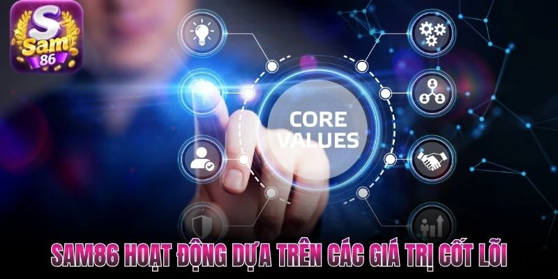 SAM86 hoạt động dựa trên các giá trị cốt lõi SAM86 hoạt động dựa trên các giá trị cốt lõi